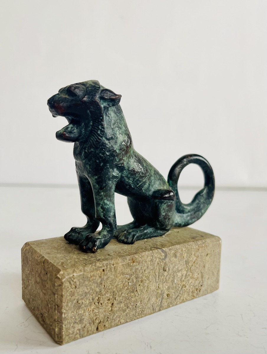 Chien Fu en bronze -photo-5